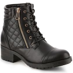 Incaltaminte Femei GC Shoes Ventura Combat Boot Black