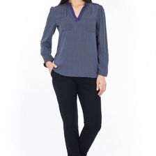 Bluza bleumarin cu imprimeu, Roh