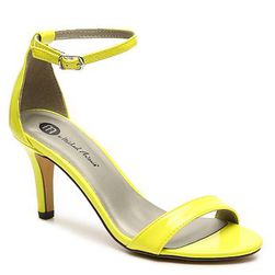 Incaltaminte Femei Michael Antonio Ramos Patent Sandal Yellow