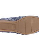 Incaltaminte Femei TOMS Desert Wedge Blue Suede Floral