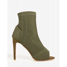 Incaltaminte Femei CheapChic Next Level Bootie Olive