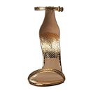 Incaltaminte Femei Michael Kors Jacqueine Runway Pale Gold Specchio Genuine Snake
