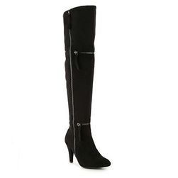 Incaltaminte Femei GC Shoes Betty Over The Knee Boot Black