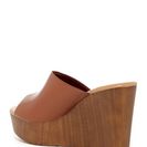Incaltaminte Femei Callisto Prescot Platform Wedge Clog COGNAC