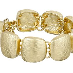 Bijuterii Femei Cole Haan Geometric Link Bracelet Brushed Gold
