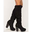 Incaltaminte Femei CheapChic Huxley-13 Do Me A Favor Boot Black