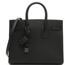 Saint Laurent Small Sac De Jour Bag BLACK