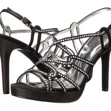 rsvp Cacey Black Luster Satin