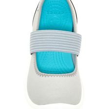 Incaltaminte Femei Crocs Duet Busy Day Mary Jane Flat LGR-WHI