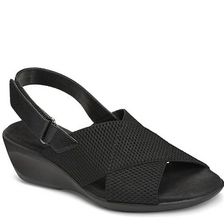 Incaltaminte Femei Aerosoles Badlands Wedge Sandal Black