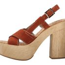 Incaltaminte Femei Sam Edelman Mae Ginger Spice Velour Suede Leather