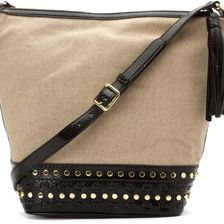 Nine West Gael Bucket Dark Natural