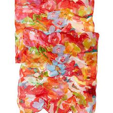 Accesorii Femei LAUREN Ralph Lauren Georgette Scarf Bright Poppy