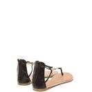 Incaltaminte Femei CheapChic Clean Lines T-strap Sandals Black