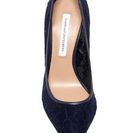 Incaltaminte Femei Diane Von Furstenberg London Lace Pump NAVY