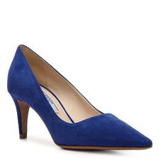 Incaltaminte Femei Prada Suede Pump Blue