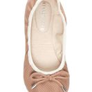 Incaltaminte Femei Kenneth Cole New York Saturn Perforated Ballet Flat Latte