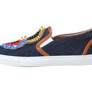 Incaltaminte Femei DSQUARED2 Embroidered Slip-on Sneaker Blue