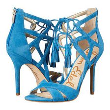 Incaltaminte Femei Sam Edelman Aimes Suede Malibu Blue