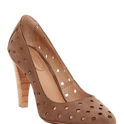 Incaltaminte Femei Corso Como Sydney Perforated Pump Mid Brown Nubuck