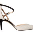 Incaltaminte Femei Nine West Kalyana Off-WhiteBlack Leather