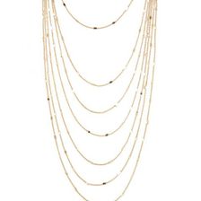 Bijuterii Femei Forever21 Layered Chain Necklace Gold