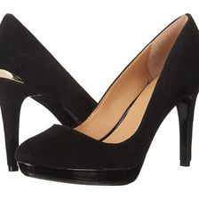 Incaltaminte Femei Calvin Klein Paulette Black Kid Suede