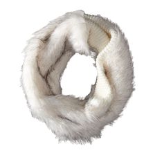 BCBGeneration Fur Love Cowl Moon Beam