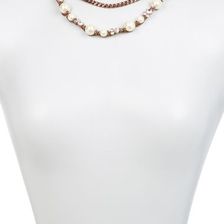 Bijuterii Femei Givenchy Faux Pearl Chainlink Necklace PEARL-ROSE GOLD