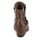 Incaltaminte Femei Bare Traps Qui Wedge Bootie Brown