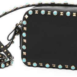 Valentino Garavani Rockstud Crossbody Bag NERO