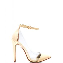 Incaltaminte Femei CheapChic Clear The Way Pointy Pumps Nude