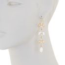 Bijuterii Femei Natasha Accessories Linear Dangle Earrings NATURAL