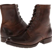 Incaltaminte Femei Frye Erin Lug Work Boot Dark Brown Antique Pull Up