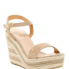 Incaltaminte Femei Andre Assous Brasilia Wedge Sandal TAUPE-STUDS