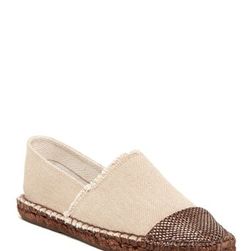 Incaltaminte Femei Andre Assous Patricia Cap Toe Espadrille Flat NATURAL