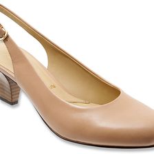 Trotters Pella Nude Glazed Kid Leather
