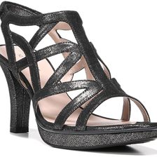 Naturalizer Danya Black/Pewter Metallic Fabric