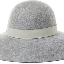 Ralph Lauren Felted Wool Floppy Hat Charcoal