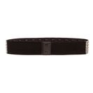 Accesorii Femei Vince Camuto Studded Stretch Leather Belt BLACK NICKEL