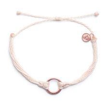 Accesorii Femei Pura Vida Rose Gold Circle Vanilla Multicolor