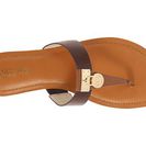 Incaltaminte Femei Michael Kors Hamilton Flat WalnutJava Vachetta