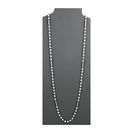 Bijuterii Femei LAUREN Ralph Lauren 40 in Pearl and Crystal with Lobster Closure Necklace White