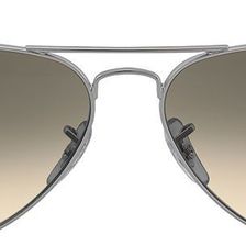 Ray-Ban Ray-Ban Aviator Metal Silver Grey 55mm Mirrored Lenses Large Sunglasses N/A