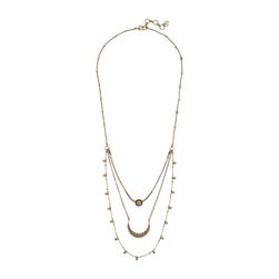 Lucky Brand New Lucky Layer Convertible Necklace Gold