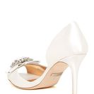 Incaltaminte Femei Badgley Mischka Reality Embellished Pump WHITESATIN