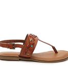 Incaltaminte Femei Zigi Soho Bevelyn Flat Sandal Cognac
