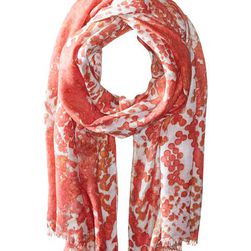 Accesorii Femei Michael Stars Dotted Python Scarf Sea Lily