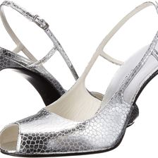 Stuart Weitzman Bridal & Evening Collection Truelove Silver Shatter Nappa