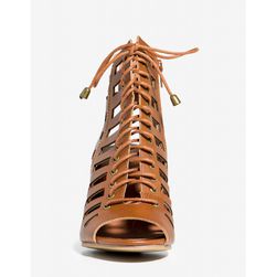 Incaltaminte Femei CheapChic Jamie-19 String Your Heart Out Bootie Cognac
